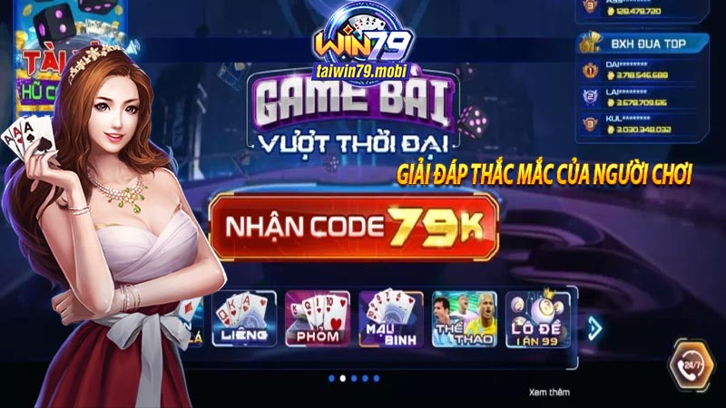 Giải đáp thắc mắc của người chơi